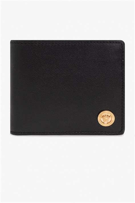 versace portfel|Versace leather wallet men.